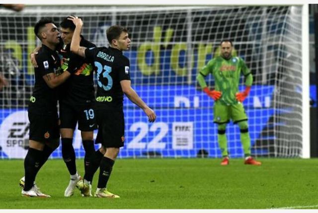 小因拖住头羊那不勒斯 国米卫冕前先争半程冠军